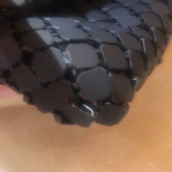 Cool Small RSVP Black Chain Maille Clutch - Picture 6 of 9